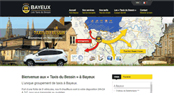 Desktop Screenshot of bayeux-taxis.com